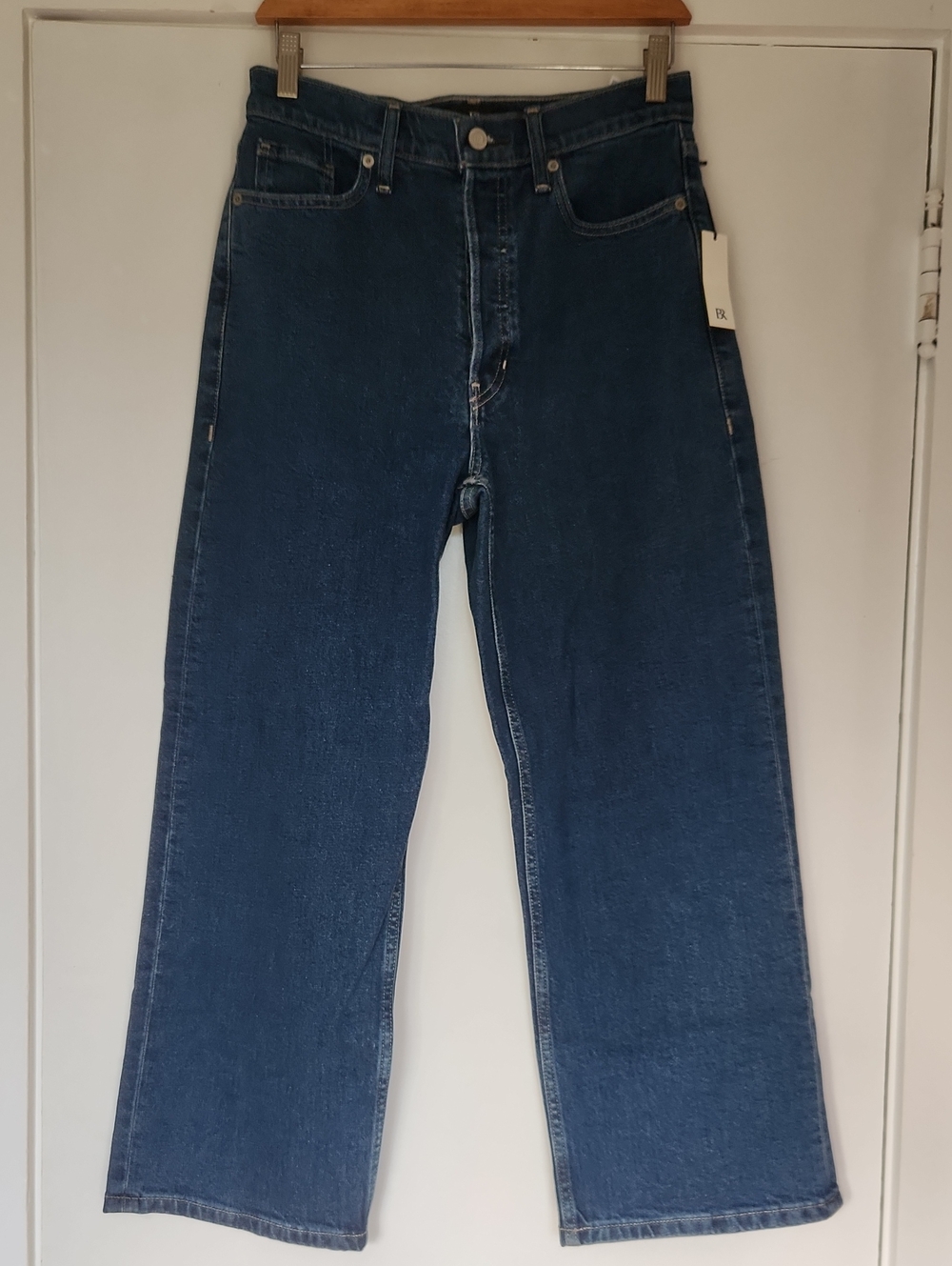Banana Republic Ultra Wide Leg Jeans New with Tags Size 29 Medium Wash High Rise